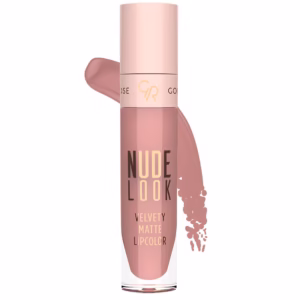 رژ لب مایع مات نود لوک گلدن رز (Rosy Nude-03)