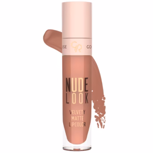رژ لب مایع مات نود لوک گلدن رز (02-Peachy Nude)