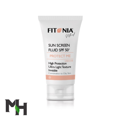 ضدآفتاب بی رنگ پوست چرب SPF50 فیتونیا