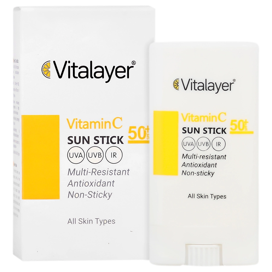 ضد آفتاب استیکی SPF50 ویتامین C ویتالیر