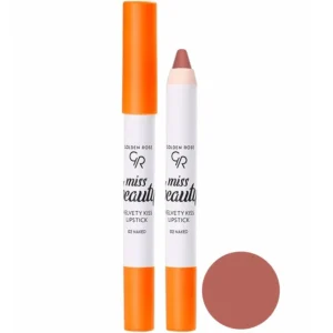 رژلب مات مدادی میس بیوتی گلدن رز - 02 Naked