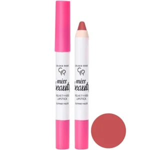 رژلب مات مدادی میس بیوتی گلدن رز - 05 Pinky Nude