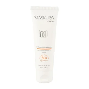 ژل کرم ضد آفتاب بی رنگ SPF50 پوست چرب ماسکورا
