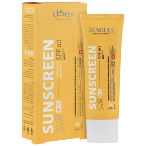 کرم ضد آفتاب رنگی بژ روشن پوست چرب SPF60 سی گل