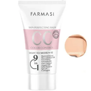 سی سی کرم فارماسی انواع پوست 50ml (02-Light to Medium)