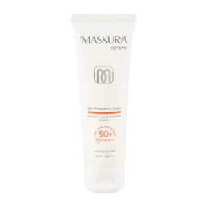 کرم ضد آفتاب بی رنگ SPF50 پوست خشک ماسکورا