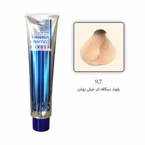 رنگ مو بدون آمونیاک سوبارو شماره 9.7 - بلوند نسکافه ای خیلی روشن حجم 120 میلی لیتر