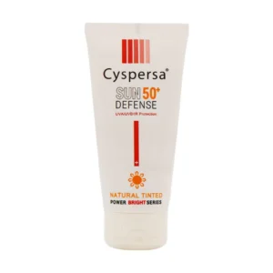 کرم ضد آفتاب رنگی روشن کننده بژ طبیعی SPF50 سیسپرسا