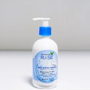 کرم دست و صورت داماسک رز حجم 250 میل (مرطوب کننده و آبرسان)