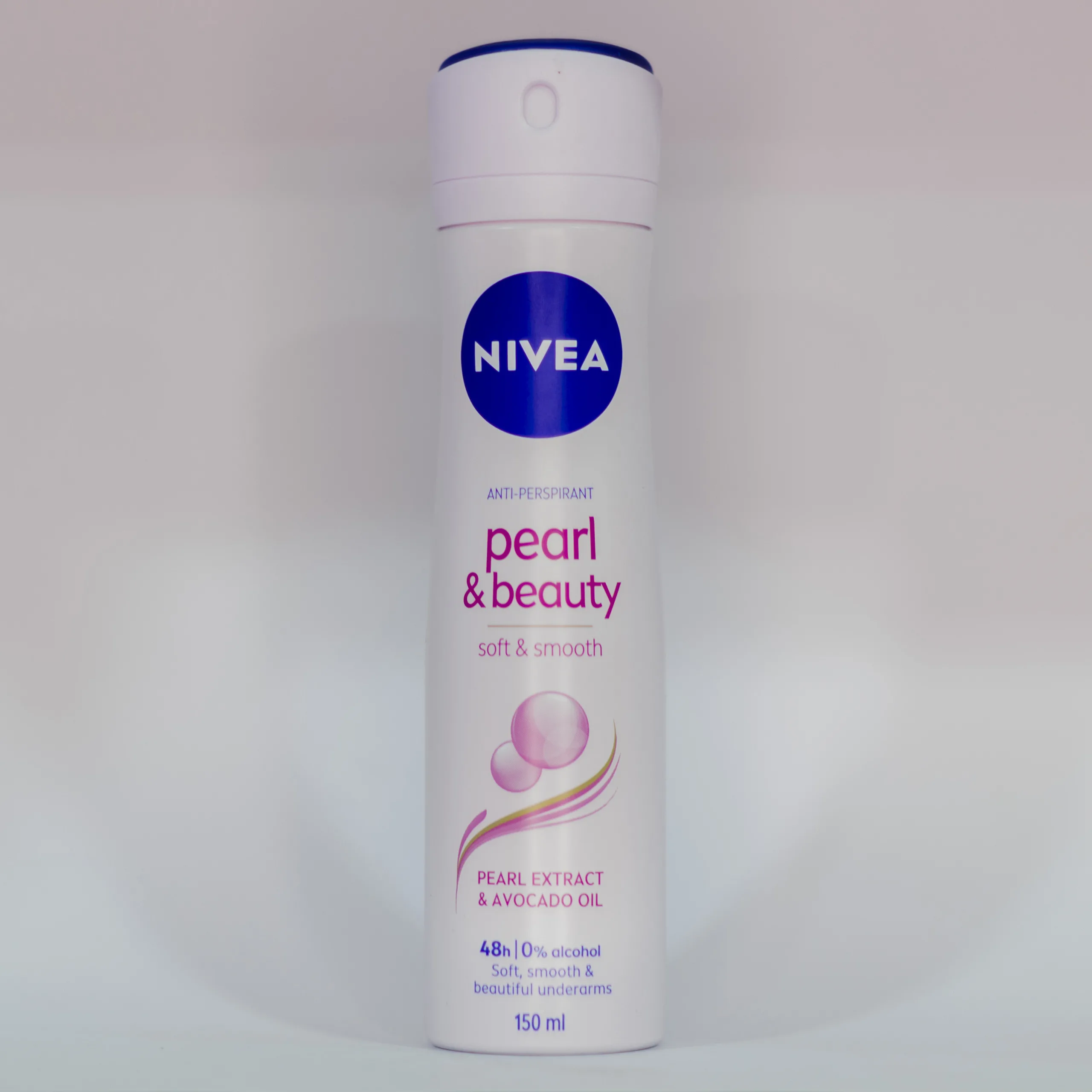 اسپری ضد تعریق زنانه نیوا مدل PEARL & BEAUTY - SOFT & SMOOTH حجم 150 میلی لیتر