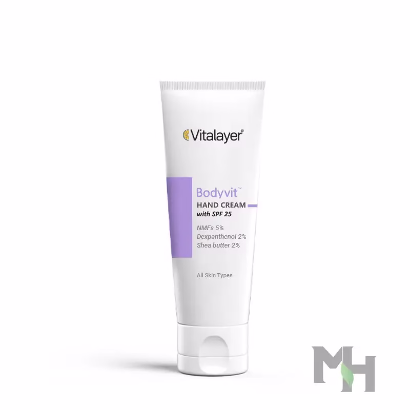 کرم مرطوب کننده دست SPF25 بادی ویت ویتالیر