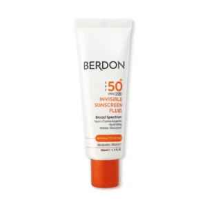 فلوئید ضد آفتاب بی رنگ SPF50 پوست خشک بردون