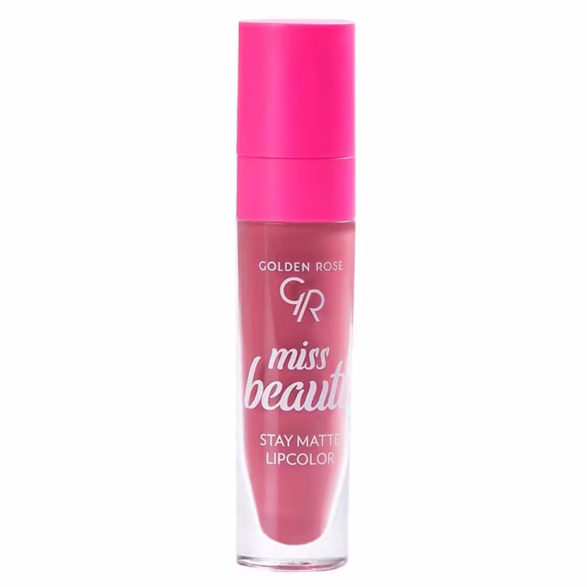 رژ لب مایع استی مات میس بیوتی گلدن رز - ROSE WOOD - 03